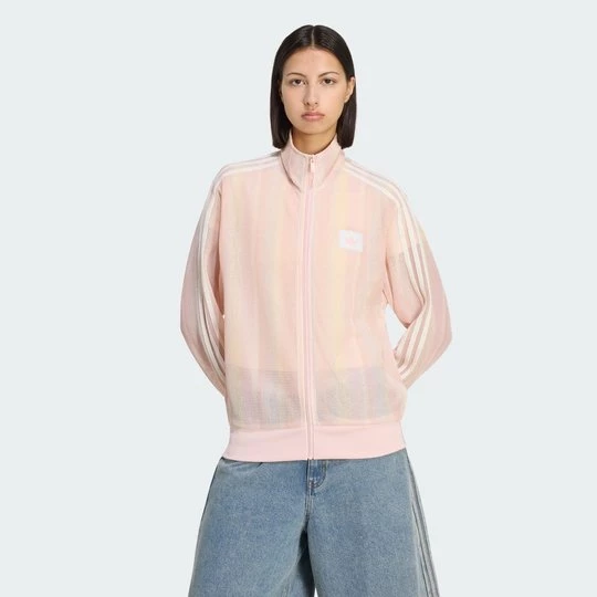 Obrázek produktu SPORTOVNÍ TOP ADIDAS ORIGINALS SUMMER GLOW KNITTED FIREBIRD Sandy Pink
