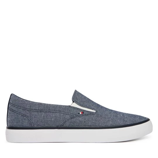 Obrázek produktu Tenisky Tommy Hilfiger Harlem Core Ii Slip On Chambray FM0FM05819 Modrá