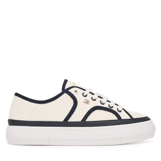 Obrázek produktu Tenisky Tommy Hilfiger Platform Vulc Piping FW0FW09394 Bílá