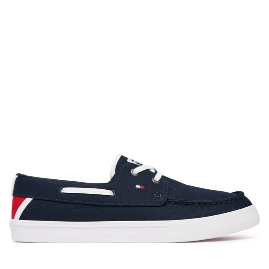 Obrázek produktu Tenisky Tommy Hilfiger Th Boat Vulc Sneaker Canvas FM0FM05877 Tmavomodrá