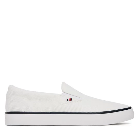Obrázek produktu Tenisky Tommy Hilfiger Th Hi Vulc Core Low Ii Slipon FM0FM05514 Bílá