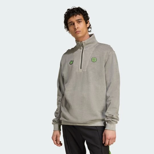 Obrázek produktu Top Celtic FC Terrace Icons Half-Zip Adidas černá