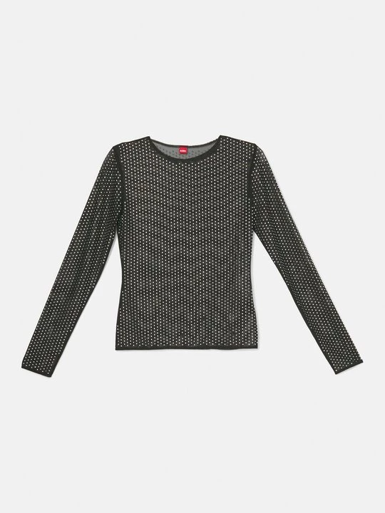 Obrázek produktu Top s dlouhým rukávem 032c černá