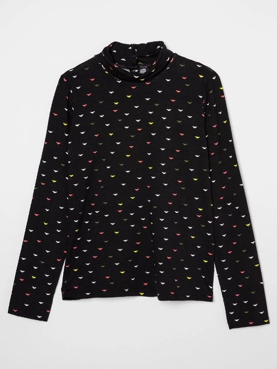 Obrázek produktu Top s dlouhým rukávem Emporio Armani černá