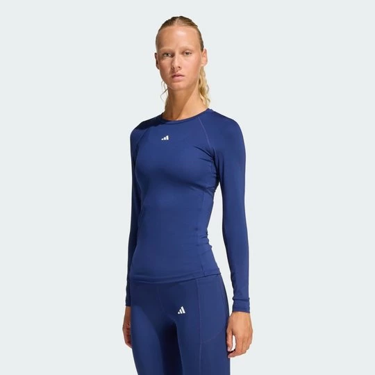 Obrázek produktu Top TECHFIT Long Sleeve Training Adidas Dark Blue