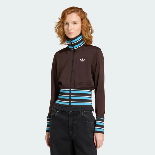 Obrázek produktu Top VINTAGE TT HIGH KNITTED RIBS Adidas Aurora Coffee