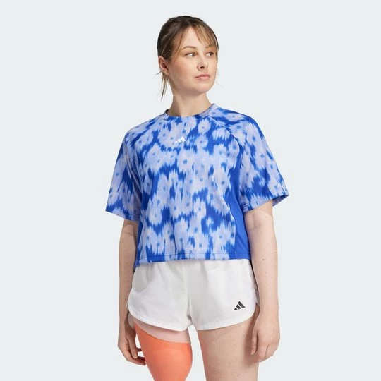 Obrázek produktu Train Essentials Allover Print Flower Tie-Dye T-Shirt Adidas