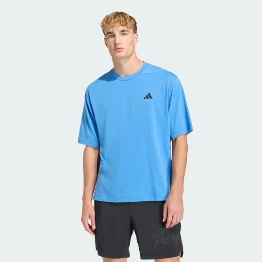 Obrázek produktu Tréninkové tričko D4T PrimeLift Essentials s grafikou Adidas Ray Blue