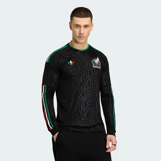 Obrázek produktu Třetí dres Mexiko 26 s dlouhým rukávem Adidas černá