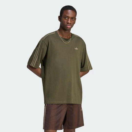 Obrázek produktu TRIČKO ADICOLOR 3-STRIPES OVERSIZED Adidas Night Cargo