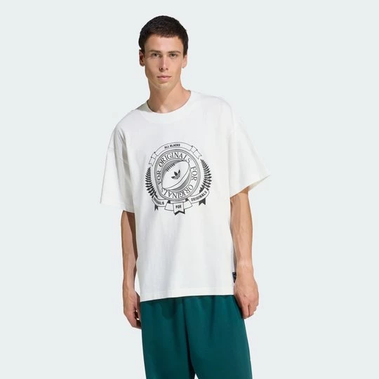 Obrázek produktu TRIČKO ADIDAS ORIGINALS & ALL BLACKS LOOSE GRAPHIC SS Core White