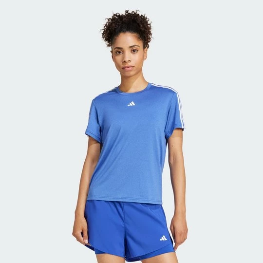 Obrázek produktu Tričko AEROREADY Train Essentials 3-Stripes Adidas Semi Lucid Blue