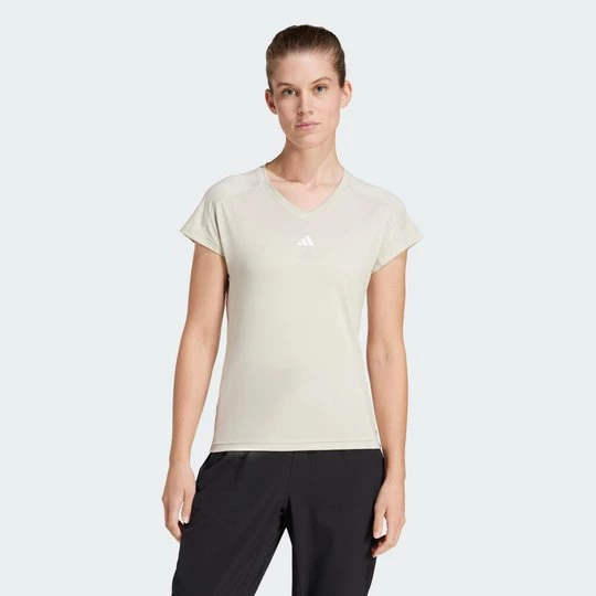 Obrázek produktu Tričko AEROREADY Train Essentials Minimal Branding V-Neck Adidas