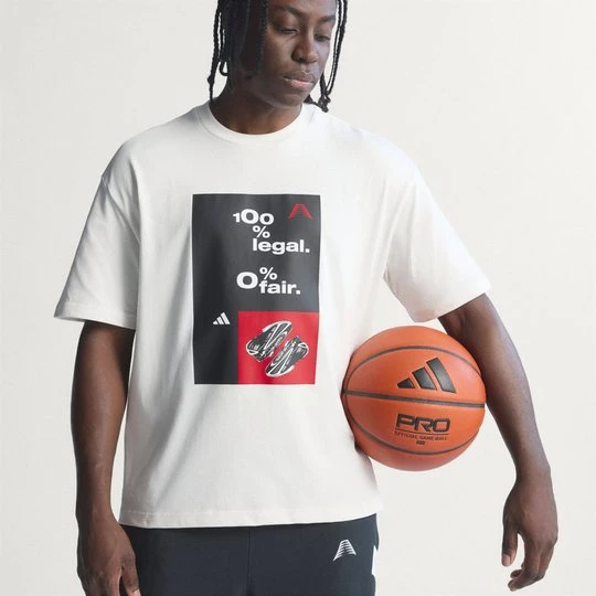 Obrázek produktu TRIČKO ANTHONY EDWARDS ARCHIVE Adidas Cloud White