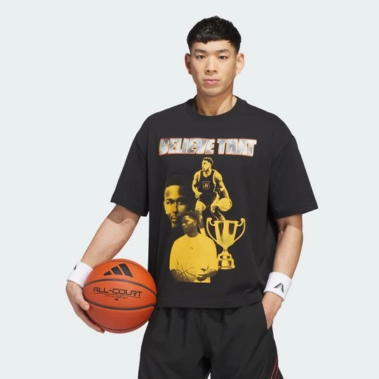Obrázek produktu TRIČKO ANTHONY EDWARDS BLING Adidas černá