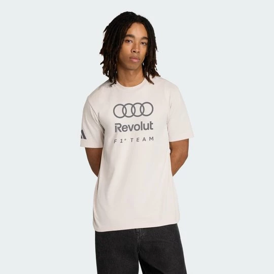Obrázek produktu TRIČKO AUDI REVOLUT F1 TEAM DNA GRAPHIC Adidas Chalk Pearl