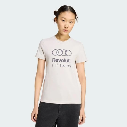 Obrázek produktu TRIČKO AUDI REVOLUT F1 TEAM DNA GRAPHIC Adidas Chalk Pearl