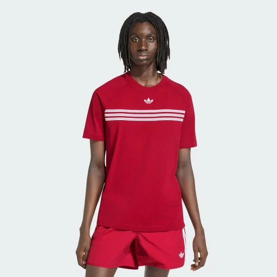 Obrázek produktu TRIČKO CHEST STRIPES Adidas Team Victory Red