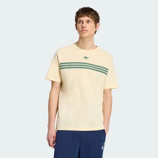 Obrázek produktu TRIČKO CHEST STRIPES Adidas Warm Vanilla