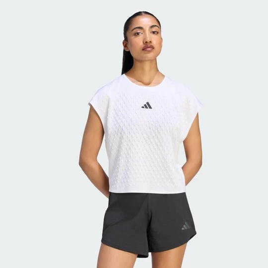 Obrázek produktu Tričko Climacool+ 3D Hybrid Adidas bílá