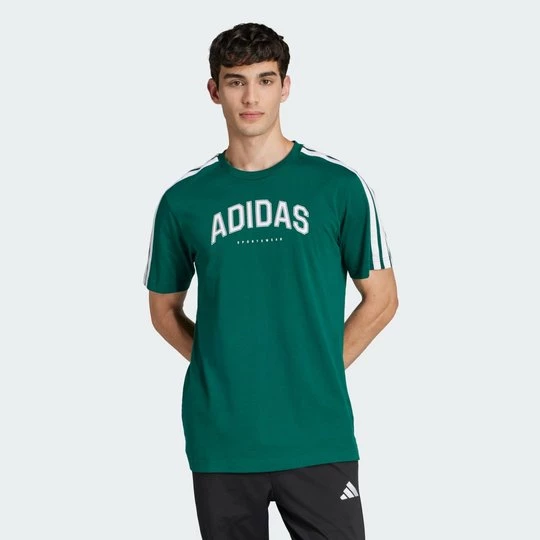 Obrázek produktu Tričko Codes Collegiate Linear Graphic Adidas Collegiate Green