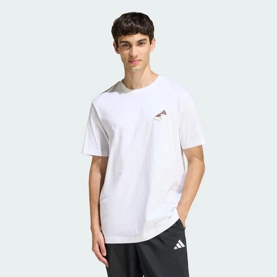 Obrázek produktu TRIČKO COFFEE CAFE CHEESECAKE GRAPHIC Adidas bílá