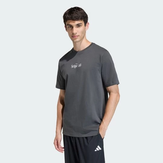 Obrázek produktu TRIČKO COFFEE CAFE DONUT BOX GRPAHIC Adidas Grey Six