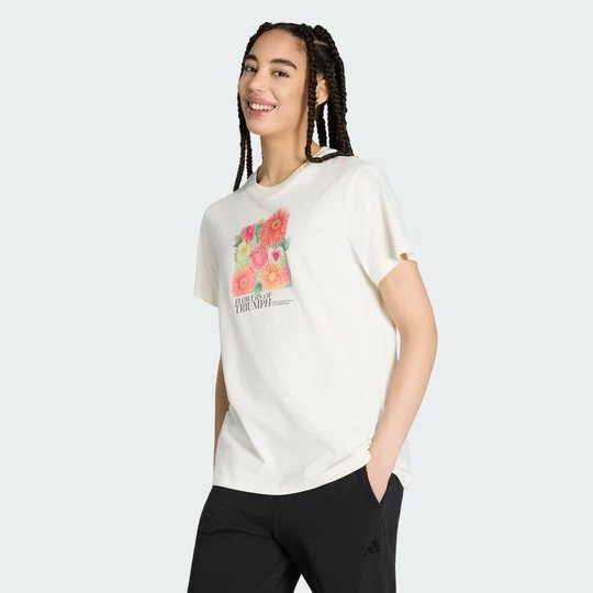 Obrázek produktu TRIČKO FLORAL LOOSE GRAPHIC 2 Adidas Off White