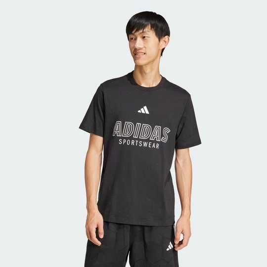 Obrázek produktu Tričko House of Tiro Linear Graphic Adidas černá