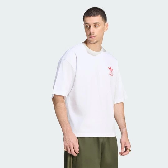 Obrázek produktu TRIČKO JAPANESE BENTO BOX GRAPHIC OVERSIZED Adidas bílá