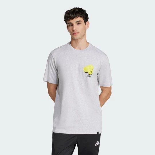 Obrázek produktu Tričko Lounge Stay Life Lemons Graphic Adidas Light Grey Heather
