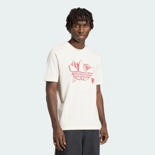 Obrázek produktu Tričko Manchester United Seasonal Graphic Adidas Off White
