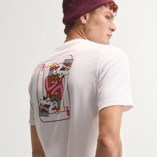 Obrázek produktu TRIČKO NOVELTY CARDS GRAPHIC Adidas bílá