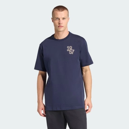 Obrázek produktu Tričko Real Madrid Heritage Heavy Cotton Adidas Legend Ink