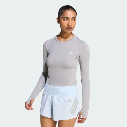 Obrázek produktu Tričko s dlouhým rukávem adi365 Running Essentials Adidas Medium Grey Heather