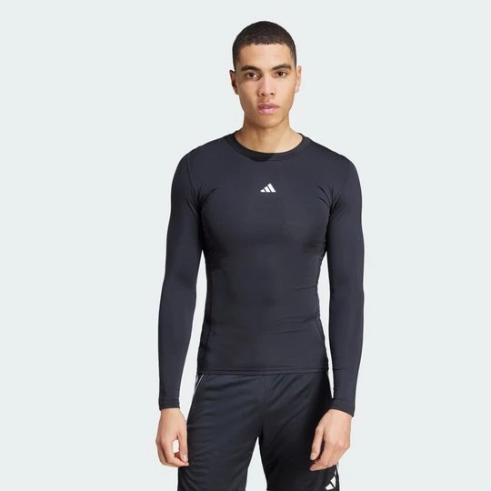 Obrázek produktu Tričko s dlouhým rukávem TECHFIT Adidas černá