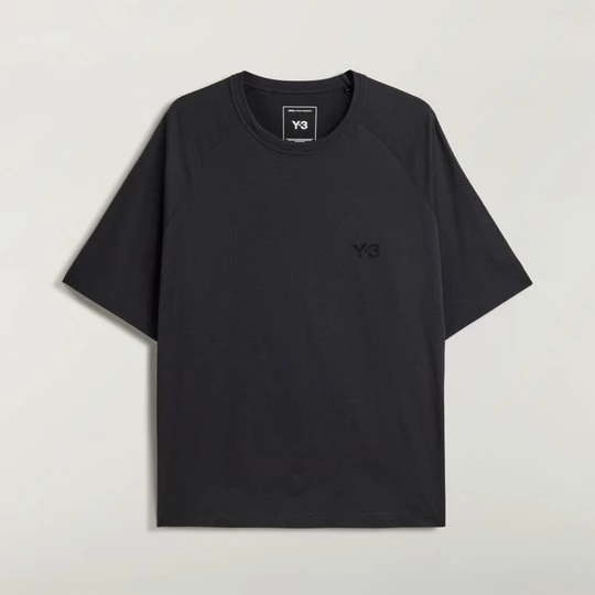 Obrázek produktu TRIČKO S KRÁTKÝM RUKÁVEM V HRANATÉM STŘIHU Y-3 Adidas černá