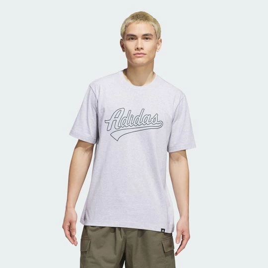 Obrázek produktu Tričko s potiskem Varsity Tailsweep Adidas Light Grey Heather
