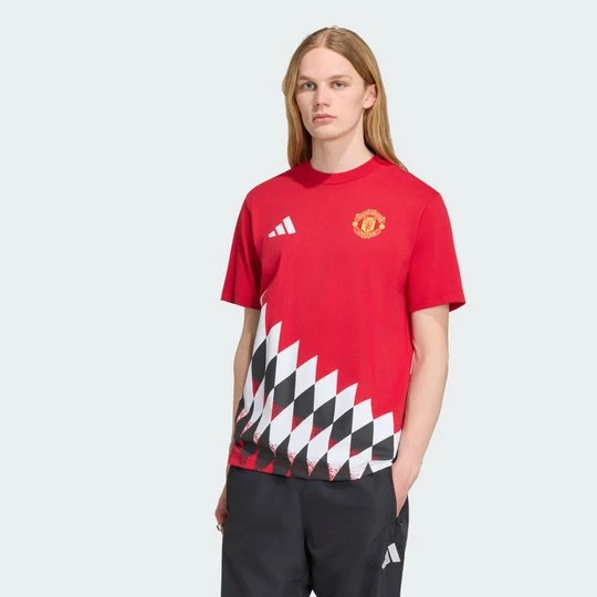 Obrázek produktu Tričko sgrafikou Manchester United Stadium Adidas Mufc Red