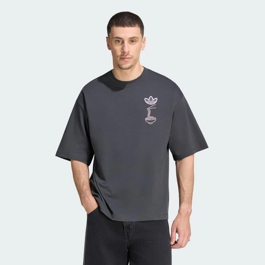 Obrázek produktu Tričko SOBA CAT GRAPHIC OVERSIZED Adidas Carbon