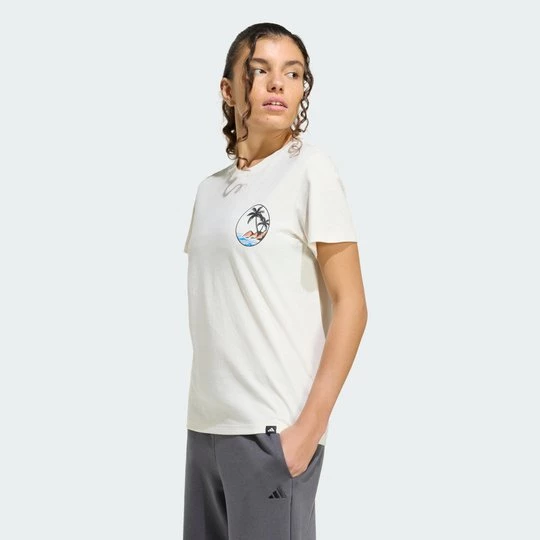 Obrázek produktu Tričko SUMMER SLIDE GRAPHIC T-SHIRT2 Adidas Off White