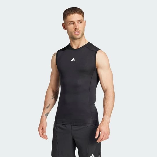 Obrázek produktu Tričko Techfit Compression Training Sleeveless Adidas černá