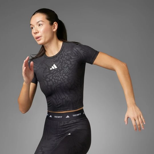 Obrázek produktu Tričko Techfit Printed Adidas černá