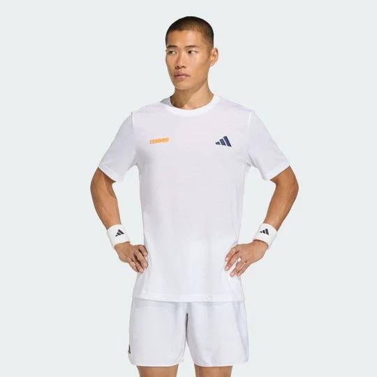 Obrázek produktu Tričko Tennis Hot Egg Graphic Adidas bílá
