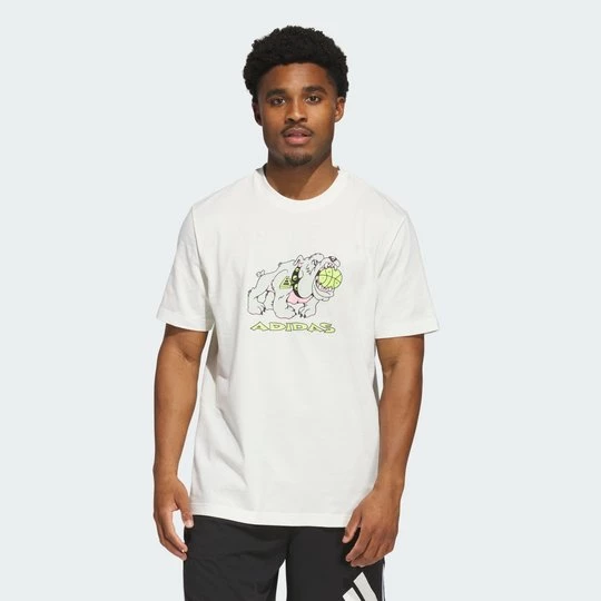 Obrázek produktu Tričko That Dawg in Em Graphic Adidas Off White