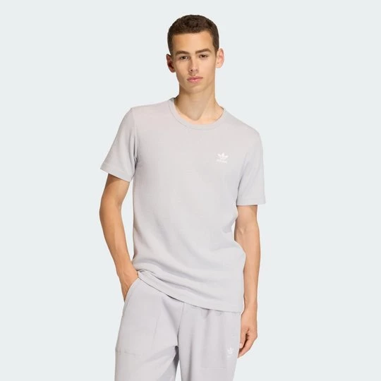 Obrázek produktu Tričko Trefoil Essentials Waffle Adidas Grey Two