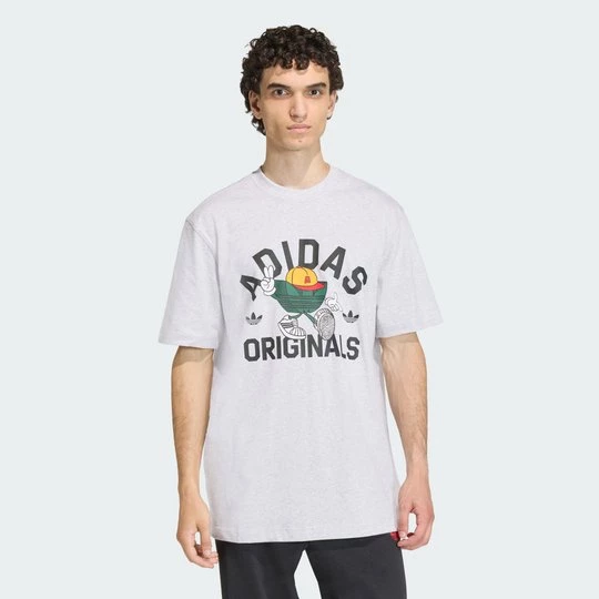 Obrázek produktu Tričko TREFOIL SERIES CHARACTER Adidas Light Grey Heather