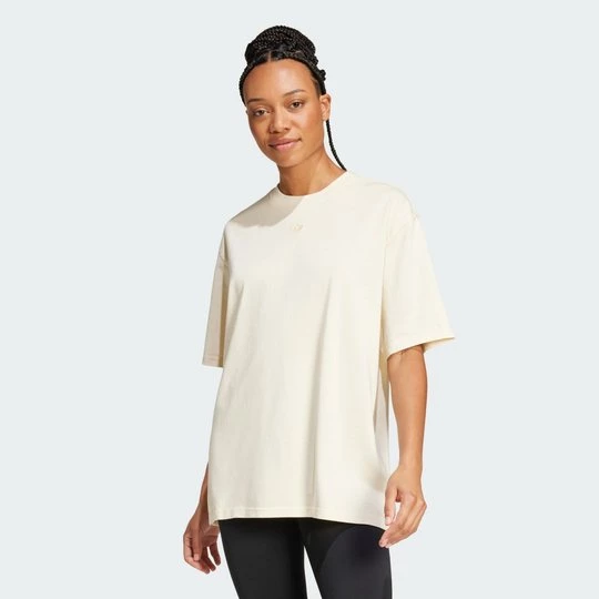Obrázek produktu Tričko Washed Oversized Adidas Cream White