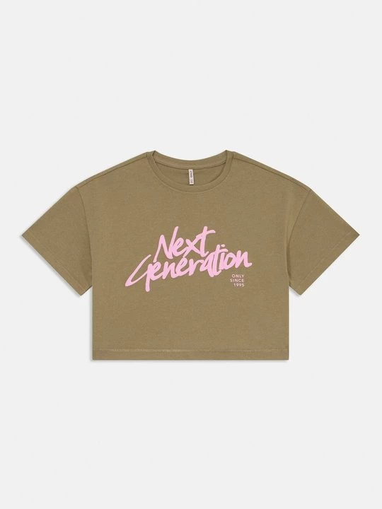 Obrázek produktu Triko s potiskem ONLY GIRLS khaki