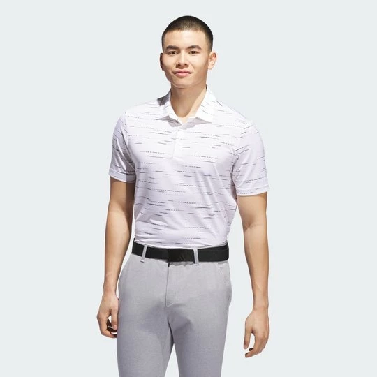 Obrázek produktu Ultimate365 Mesh Glimmer Print Polo Shirt Adidas Clear Pink